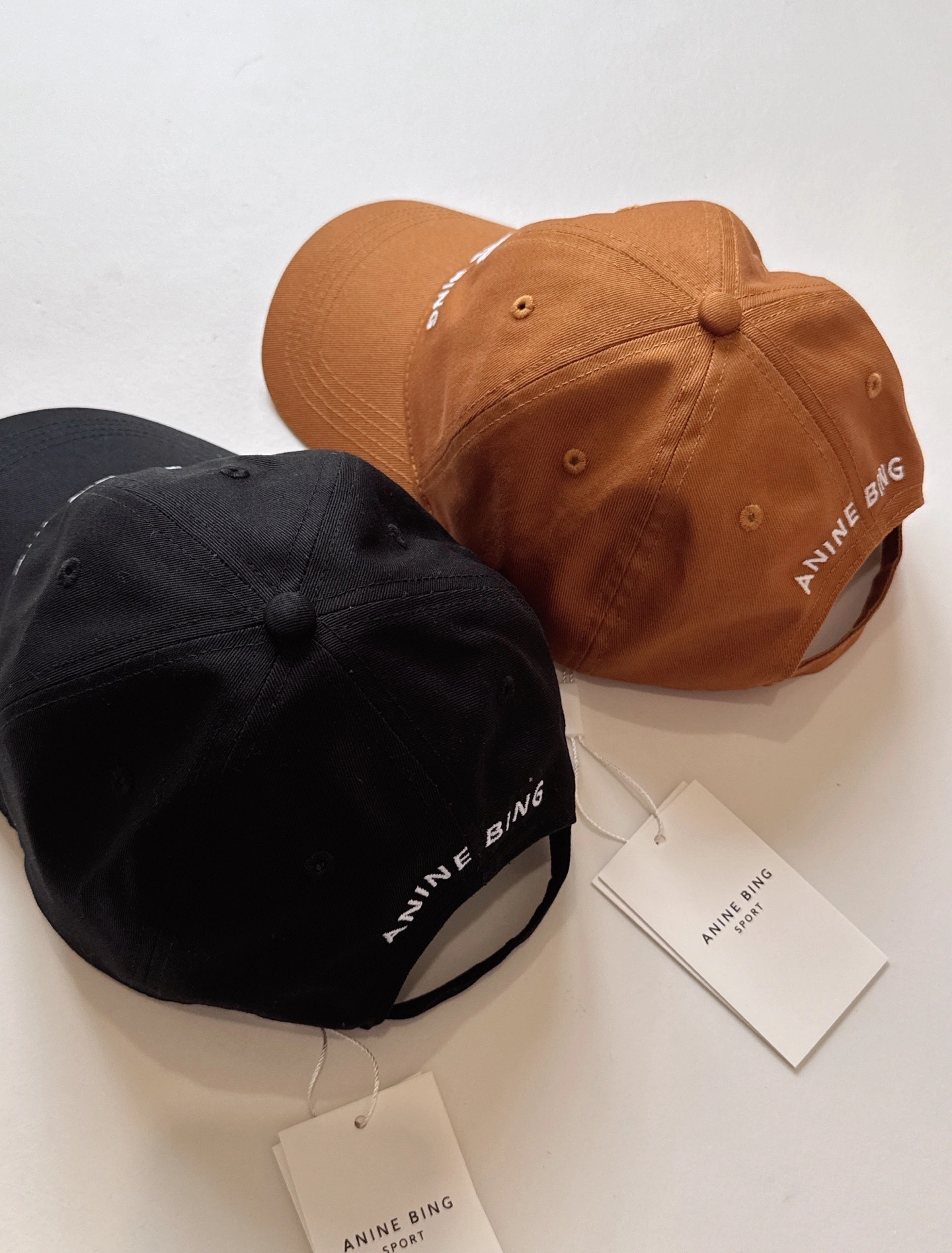 HD-- Other brands embroidery ANINE BING height：18.5cm width：6.6cm 2colour item:E-F246E1797-2T
